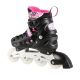 4. NH10905 4in1 PINK LED SIZE S(31-34) ROLLER SKATES WITH DIMENSIONAL HOCKEY BLADE NILS EXTREME