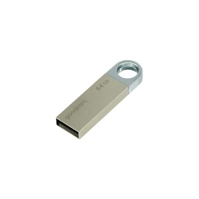 2. GoodRam UUN2 UUN2-0640S0R11 pendrive (64GB; USB 2.0; silver color)