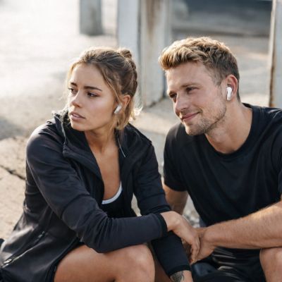 14. Baseus Bass BS2 Lite TWS Headphones - White