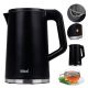 4. IDEAL KETTLE 1.7 L, STEEL BODY, POWER 1500 W, BLACK
