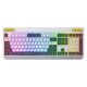 Hator Icefall white membrane gaming keyboard (black and white keys)