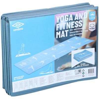 12. FOLDABLE YOGA MAT 1730x610x5MM BLUE UMBRO
