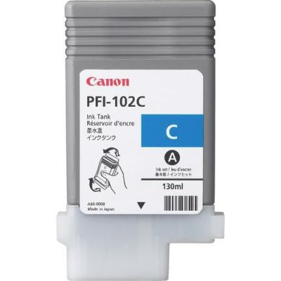 2. Canon PFI-102C Ink Cartridge Original Cyan