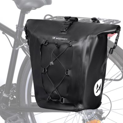 23. Wozinsky Waterproof Bike Pannier Bag 25L Black (WBB24BK)