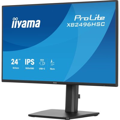39. iiyama ProLite XB2496HSC-B1 computer monitor 60.5 cm (23.8") 1920 x 1080 px Full HD LED Black