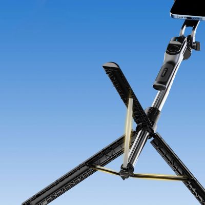 6. Selfie stick Orico SPM190 tripod 1/4" for phone camera with 360 degree rotation Bluetooth 5.2 - black