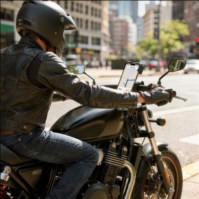 10. Tech-Protect V7 Handlebar Mount - Black