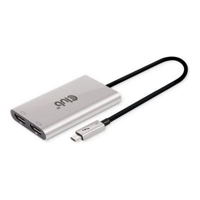 5. CLUB3D CSV-1586 Thunderbolt 3 Hubs and Concentrators 40000 Mbit/s Silver