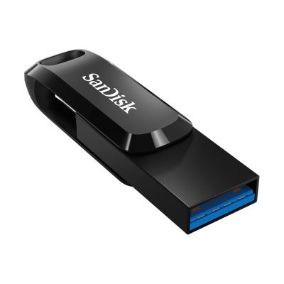 4. Pendrive SanDisk Ultra Dual GO SDDDC3-032G-G46 (32GB; USB 3.0, USB-C; black)