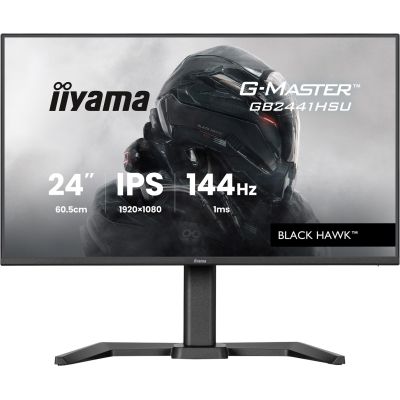 19. IIYAMA LED IPS MONITOR 23.8" GB2441HSU-B1 Black Hawk 144Hz