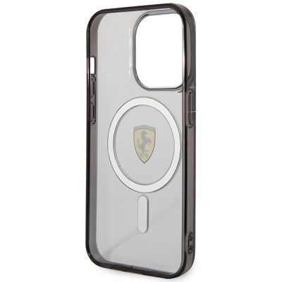 7. Ferrari FEHMP14XURKT iPhone 14 Pro Max 6.7" clear/transparent hardcase Outline Magsafe