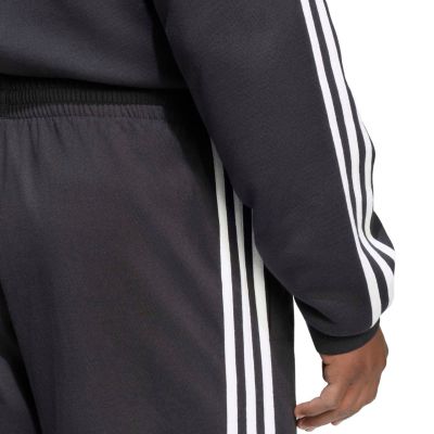 5. Men's adidas Essentials 3-Stripes Single Jersey Pants Black KY6611