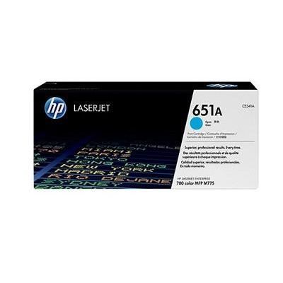 2. TONER CARTRIDGE 651A CYAN/.