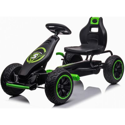 13. ENERO 18 PEDAL GO-KART BLACK AND GREEN