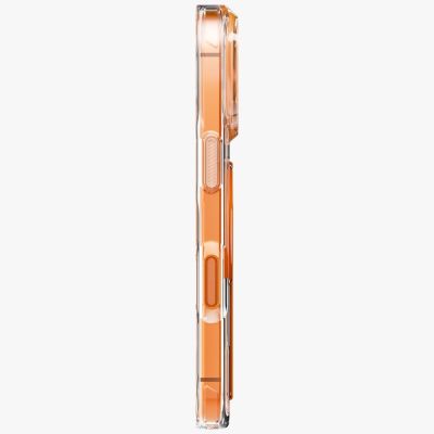 2. Uniq Heldro Air Case for iPhone 17 Pro Magclick Charging - Orange