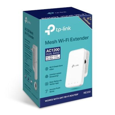 8. TP-Link RE335 Network Repeater 867 Mbps White