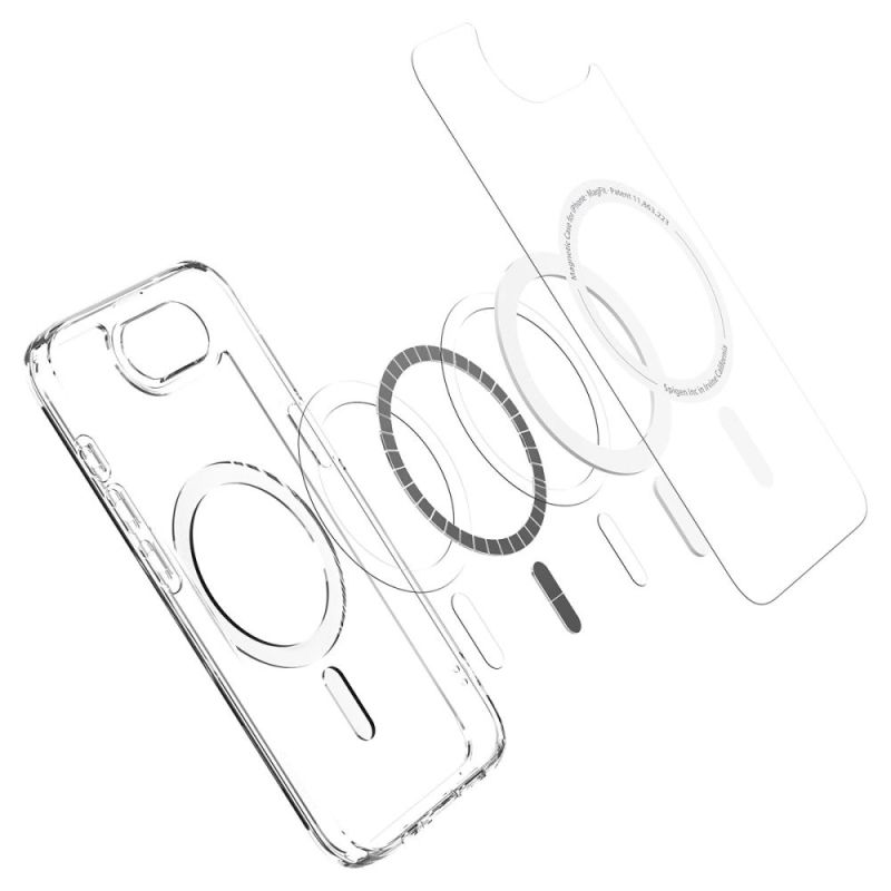 9. Spigen Ultra Hybrid MagSafe Case for iPhone 16e / 17e - Clear