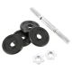 45. HMS SG01 threaded dumbbell 7 kg