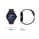 15. Rubicon RNCF35 BLACK Women's Smartwatch Bracelet + Strap