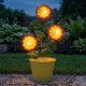 6. SOLAR SUNFLOWER LAMP IN A YELLOW PLANTER