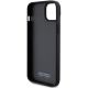 7. BMW Perforated Tricolor Line case for iPhone 15 Plus / 14 Plus - black