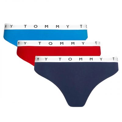 11. Tommy Hilfiger 3-pack Thong Underwear W UW0UW02521
