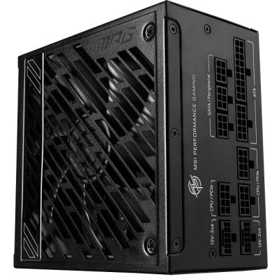 5. MSI MPG A850GS 850W PCIE5 80+ Gold ATX 3.1 Power Supply