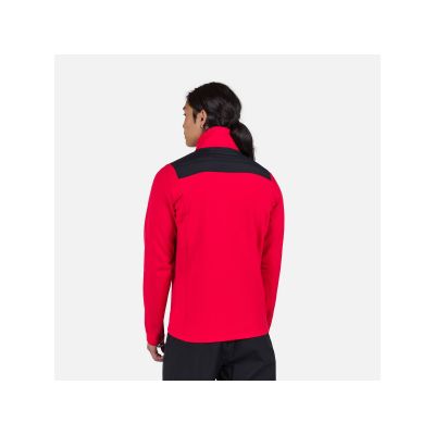 6. Rossignol Classique Hybrid Clim Fz sweatshirt red