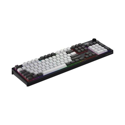 4. HATOR Skyfall Pro Wireless 100 Gaming Keyboard USB + RF Wireless + Bluetooth QWERTY US English Black, Gray
