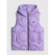 7. Girls' hooded vest 4F 4FJRSS26TVJAF355-51S