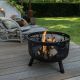 12. HEAT GARDEN FIREPLACE HORNSET BASKET
