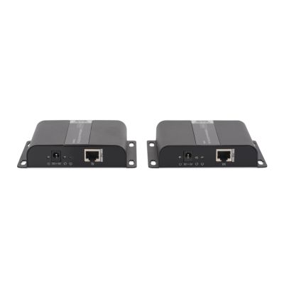 9. HDMI Extender IP/Cat.5/6/7 120m 4K 30Hz UHD PoEHDCP 1.4 IR audio (kit)