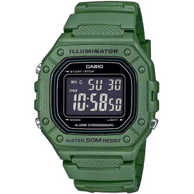 CASIO W-218H-3BVEF Unisex Watch + BOX