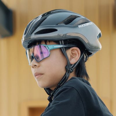 5. Rockbros TS-42 lightweight bicycle helmet 58-62 cm - titanium