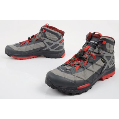 8. Aku Rocket Gore-tex Men's Hiking Boots, Gray Red