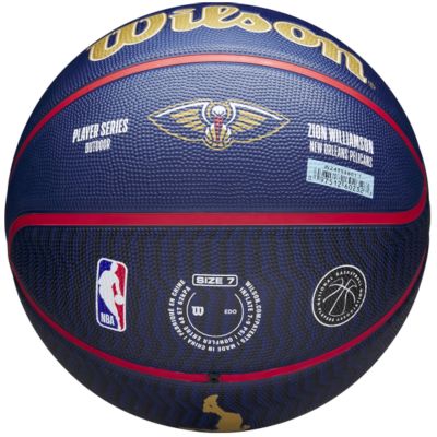 2. Wilson NBA Player Icon Zion Williamson Outdoor Ball WZ4008601XB7
