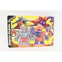 Goo Jit Zu Toy Two-Pack Blazagon Squishy 42790