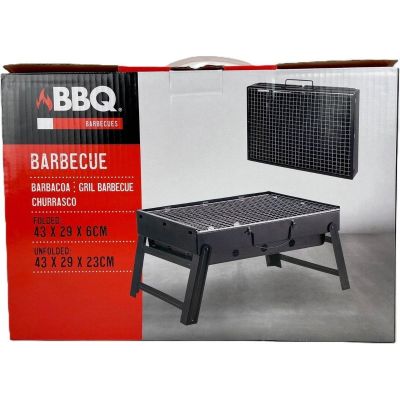 4. FOLDABLE GARDEN AND TOURIST GRILL 43x29x23CM