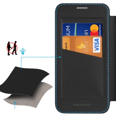 8. Dux Ducis Skin X Pro MagSafe Compatible Wallet Case for Samsung Galaxy S26+ - Black