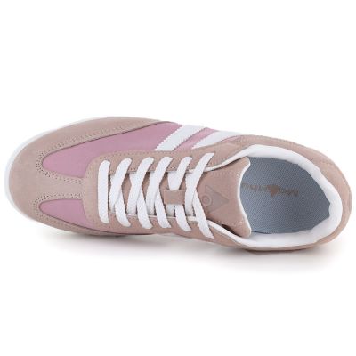 3. Women's pink leather sneakers McArthur MA258W