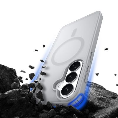 9. Dux Ducis Yind Case for Samsung S26 Plus Compatible with MagSafe - Gray