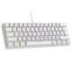 2. RAMPAGE MECHANICAL KEYBOARD PLOWER K60 White