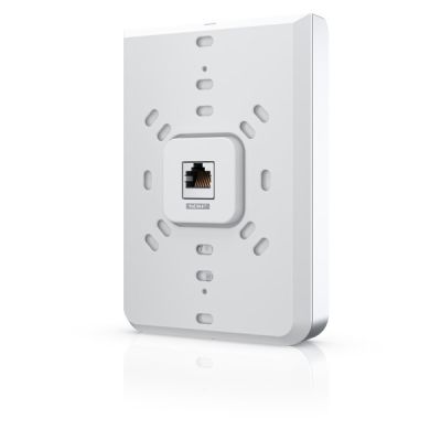 14. Access Point Wi-Fi 6 Ubiquiti UniFi U6 In-Wall 2.4GHz(2x2)/5GHz(4x4)/6GHz(–) PoE+/PoE 4x1G 1x2.5G
