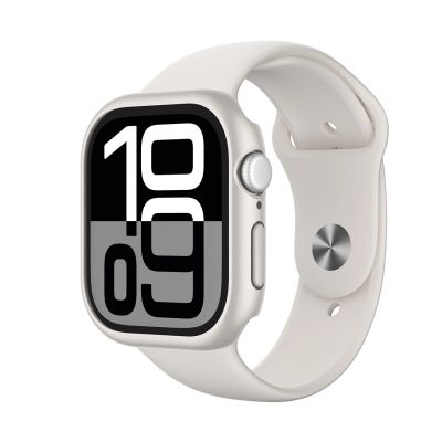 8. AmazingThing Minimal Case for Apple Watch 46mm – silver