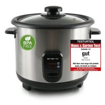 Emerio RCE-110118 Pressure Cooker 1.5L 500W Black, Stainless Steel