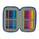 4. FC Barcelona pencil case with equipment triple filled pencil case 37 pcs 412648857