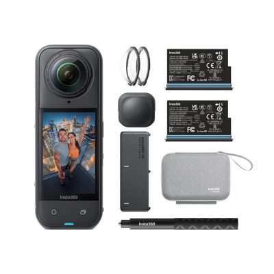 8. Insta360 X5 Essentials Bundle Camera