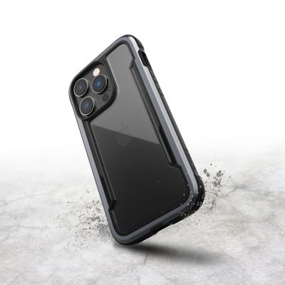4. Raptic X-Doria Shield Case iPhone 14 Pro armored cover black