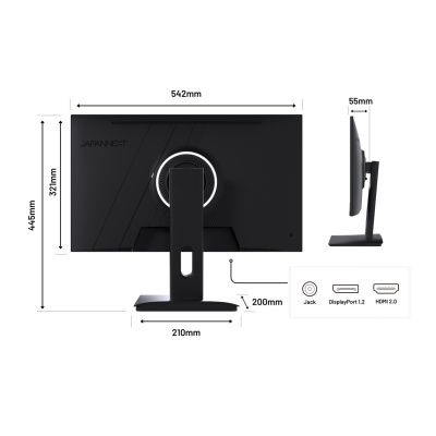 12. Japanese 60.5 CM JN-I238FHD200F 16:9 HDMI/DP FHD monitor