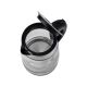 7. ELDOM GLASS CORDLESS KETTLE C420 KETTY 1850-2200W 1.7L NET FILTER ILLUMINATED TANK, HOT PLATE